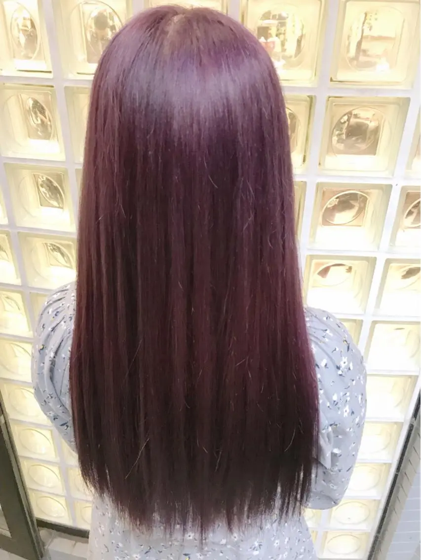 セミロング カラー パーマ ヘアアレンジ メンズ 神山 昌子のヘアスタイル