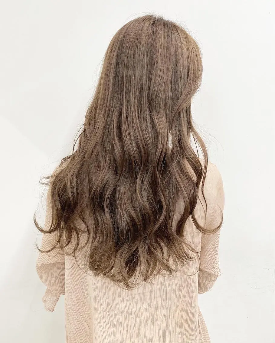 ロング カラー ヘアアレンジ 【公式】amble luxe池袋東口🩷のヘアスタイル