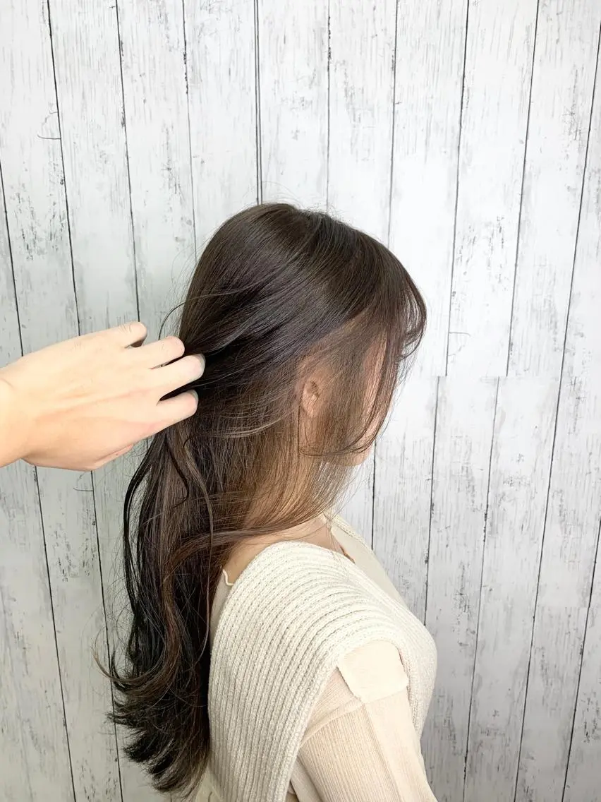 ロング 【清瀬】パサツキ 広がり改善川合剛史のヘアスタイル