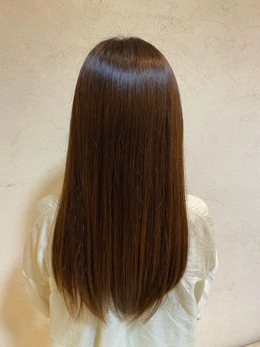 カラー 竹添 有梨沙のヘアスタイル