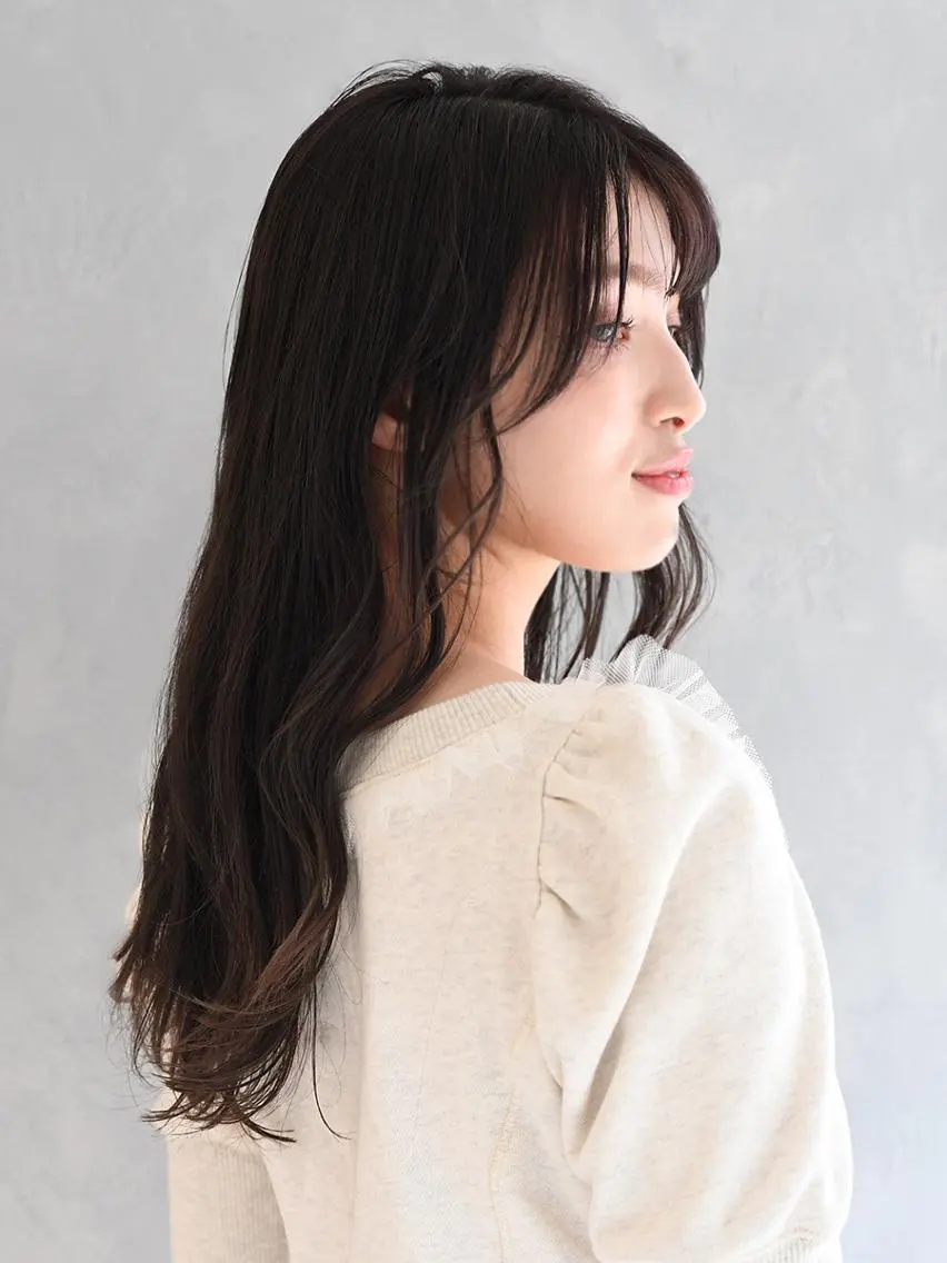 ロング カット ヘアカラー ヘッドスパ EARTH 三木店のヘアスタイル