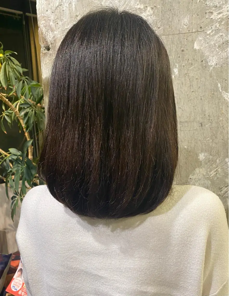 ミディアム パーマ 木村【似合わせ ショート/ボブ】のヘアスタイル