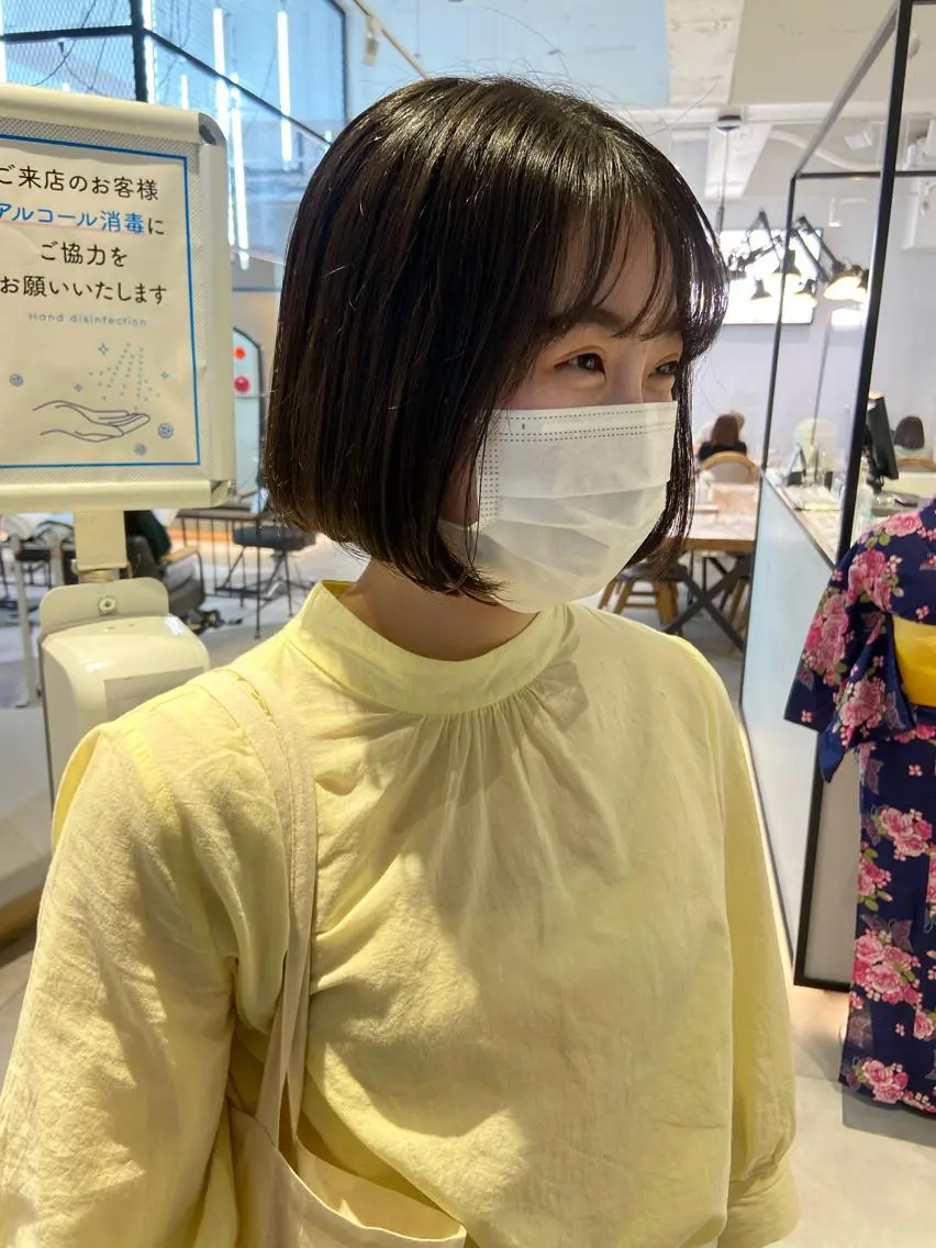 ミディアム カット 【似合わせ提案】鈴木 舞のヘアスタイル