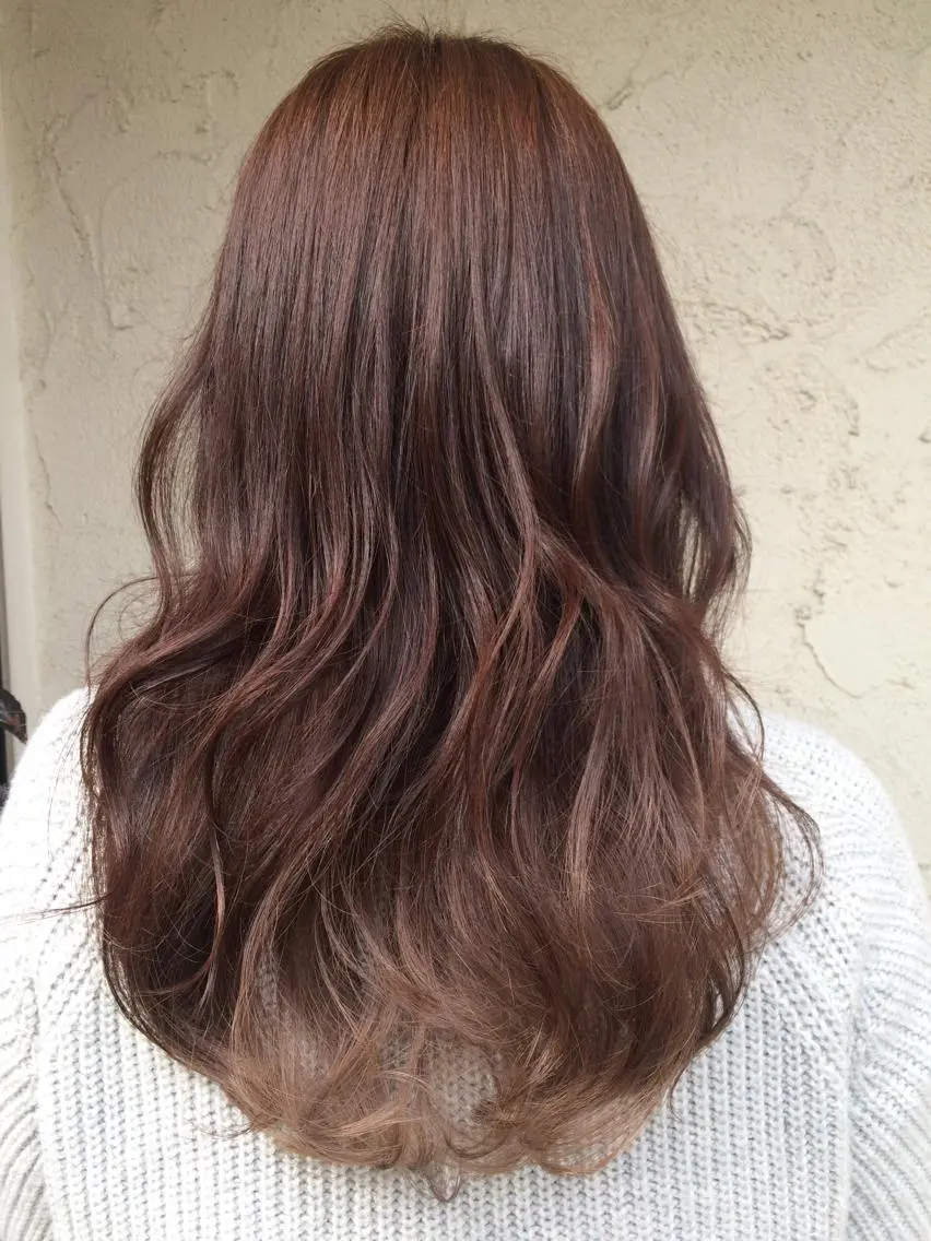 カラー 龍 門のヘアスタイル