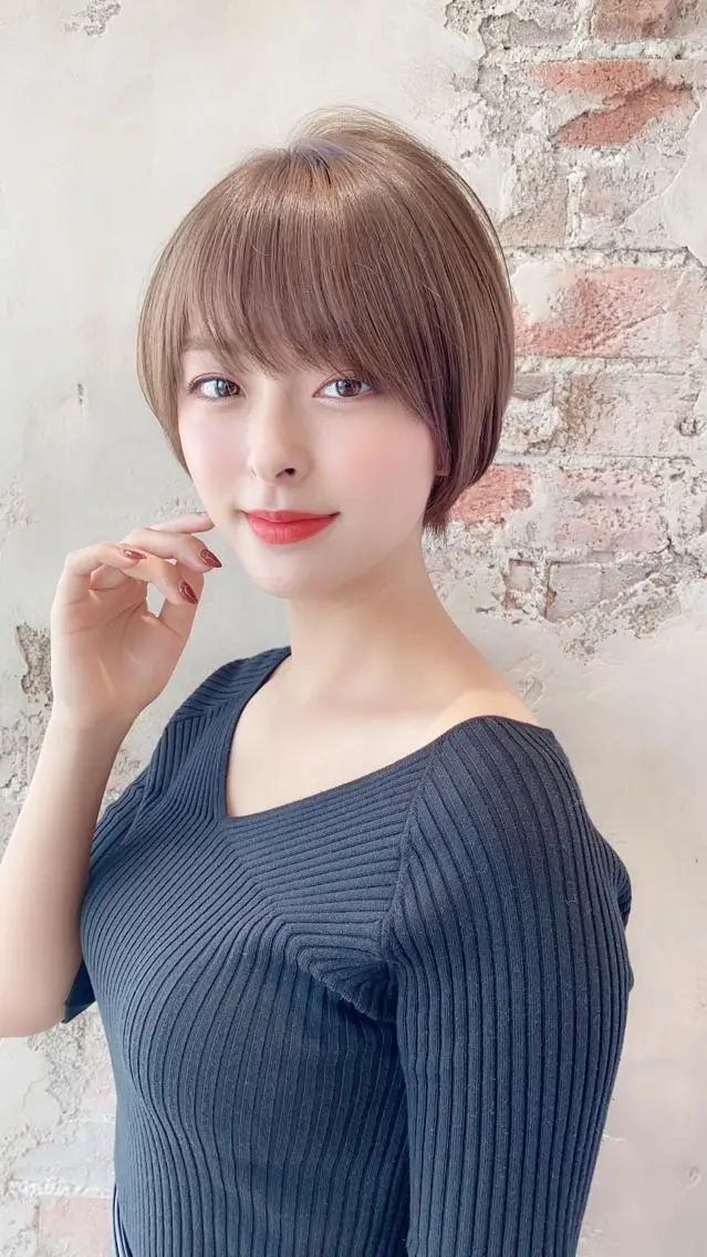 ショート 新宿　ショート・ボブ カットモデル募集のヘアスタイル