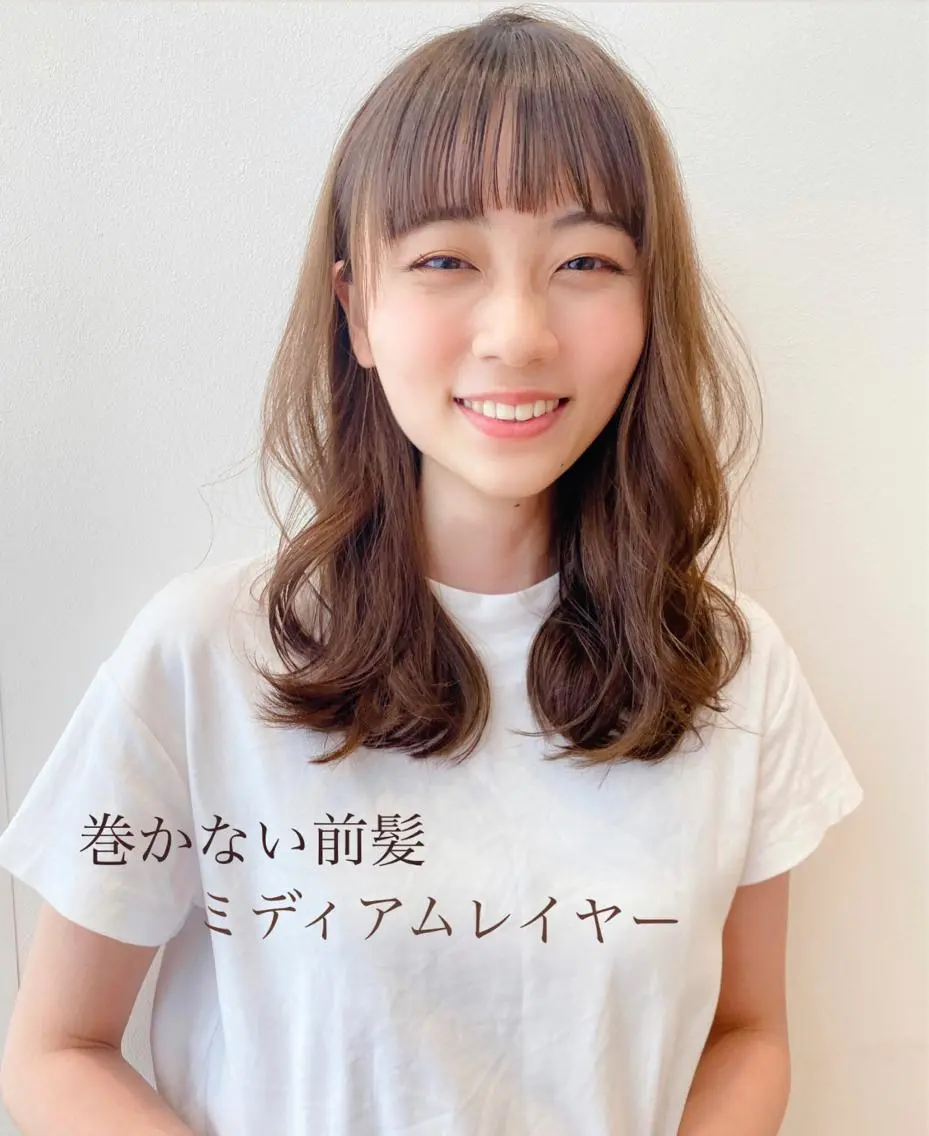 ミディアム カラー レイヤーカット アイブロウ 🍋黒瀬梨央の眉毛・アイブロウイメージ