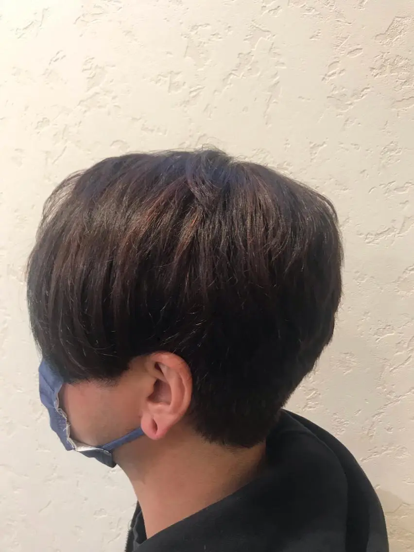 メンズ 作並 美穂のヘアスタイル