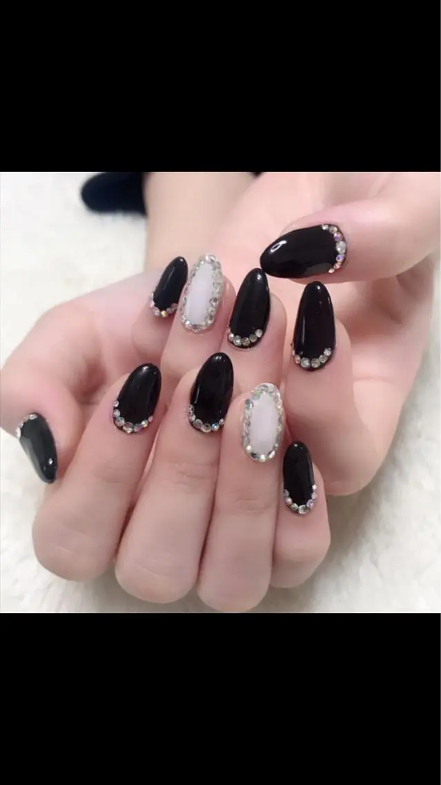 ネイル アートネイル ジェルネイル キラキラネイル ラメ(グリッター) ミラーネイル 🩵池袋heart nail🩵のネイルデザイン