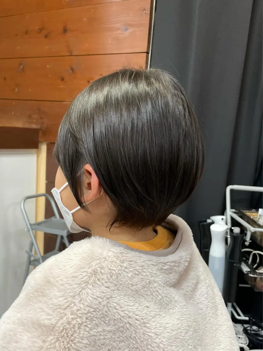 ショート カラー キッズ カット ヘアカラー トリートメント 似合わせ/前髪カット /店長 村上直也のヘアスタイル