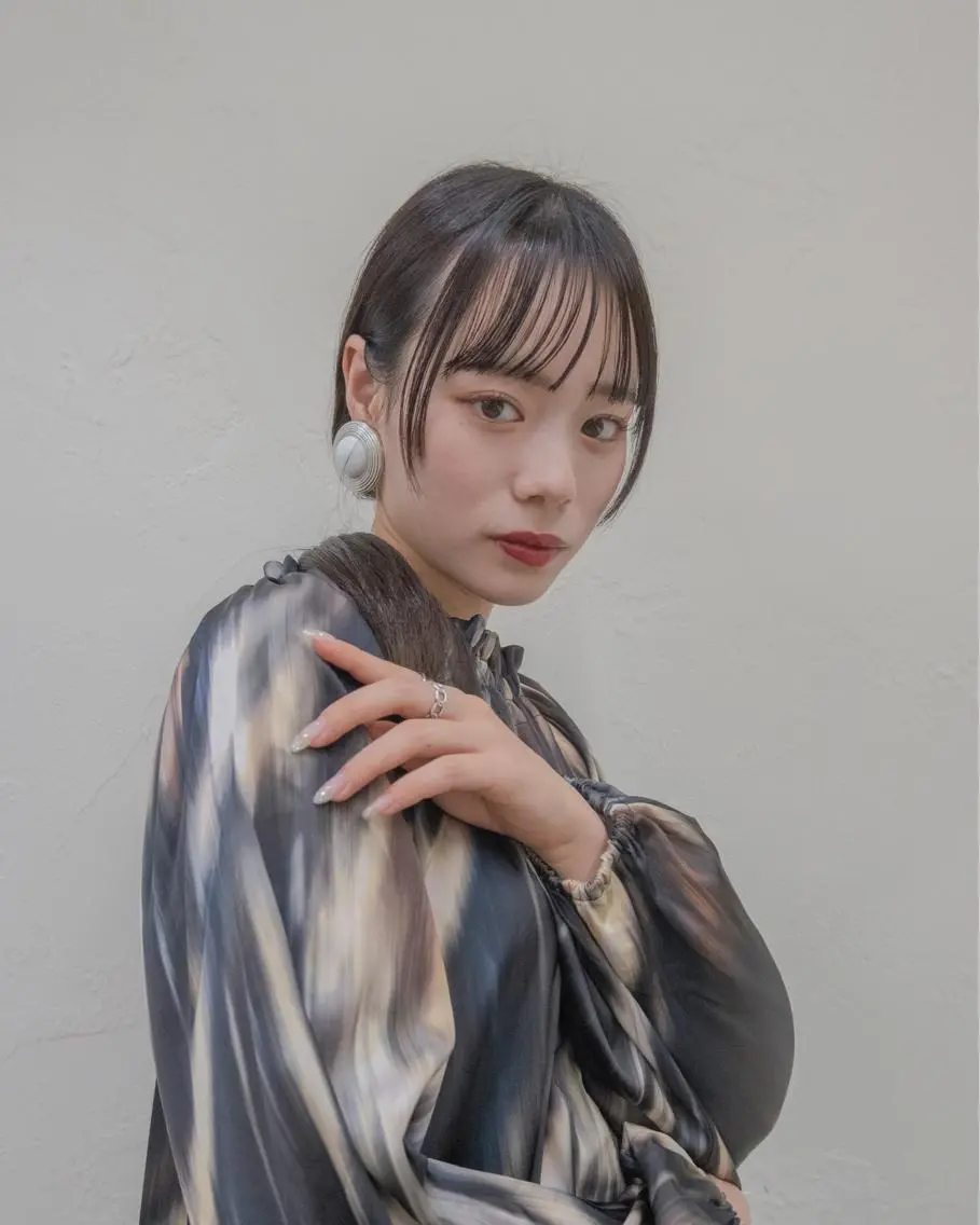 ロング ヘアアレンジ gite カワムラナオキのヘアスタイル