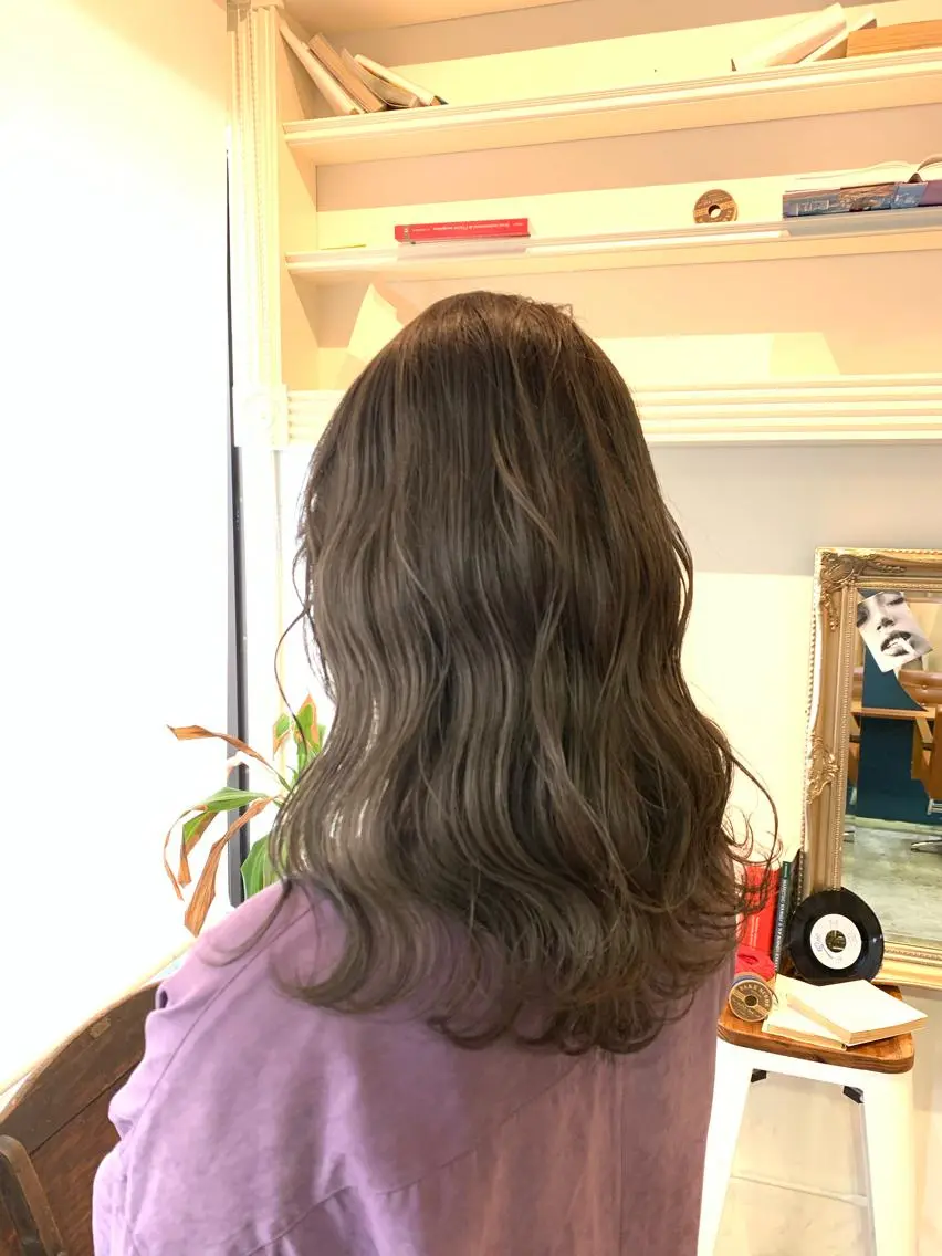 セミロング カット ヘアカラー トリートメント ヘッドスパ ヘアセット 大宮/山口 竣也のヘアスタイル