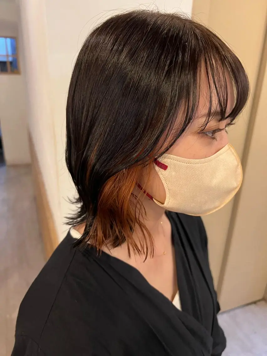 ミディアム LAMP mashiroのヘアスタイル