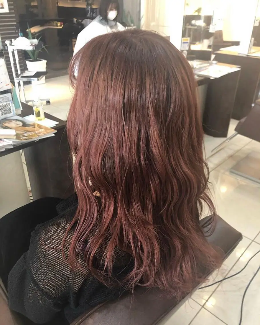 ロング パーマ 静岡/草薙パーマ メンズバレイヤージュのヘアスタイル