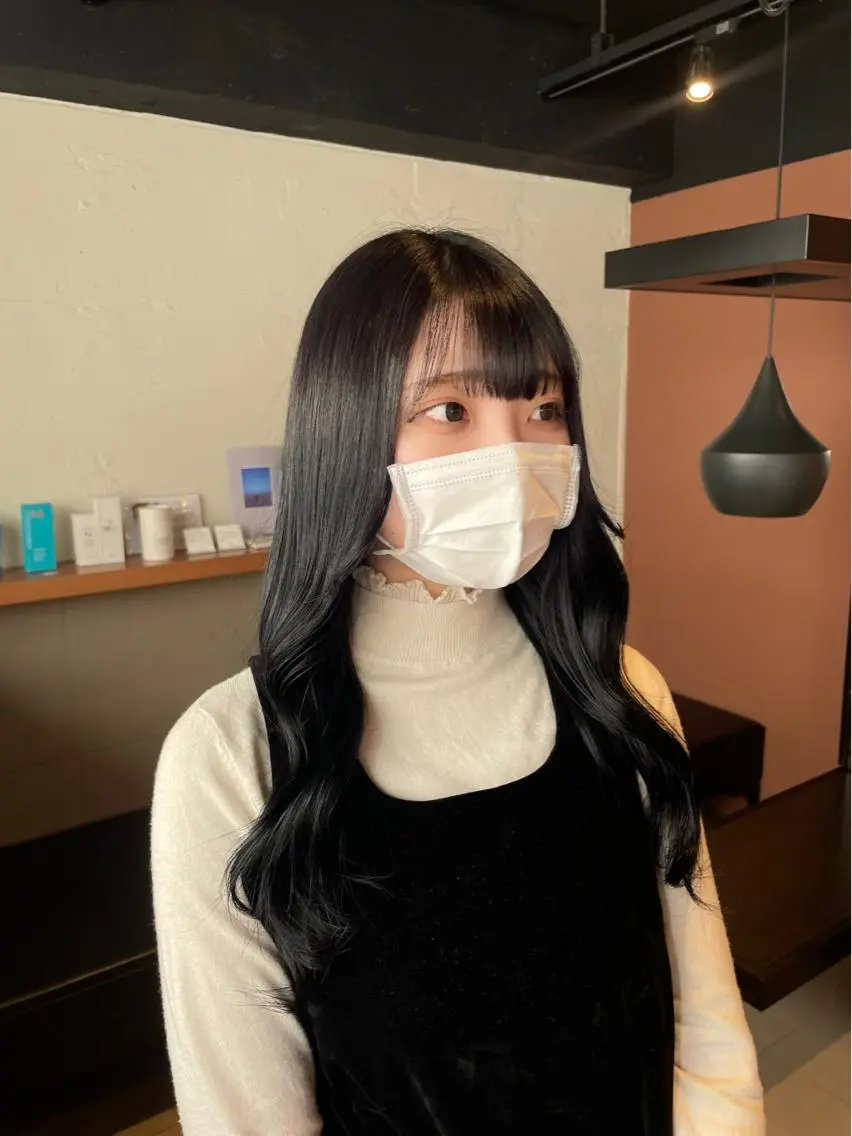 ロング たかはし はるかのヘアスタイル