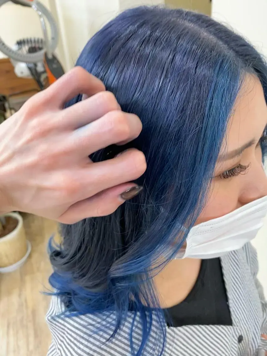 カラー SALOWIN栄 高須大貴のヘアスタイル