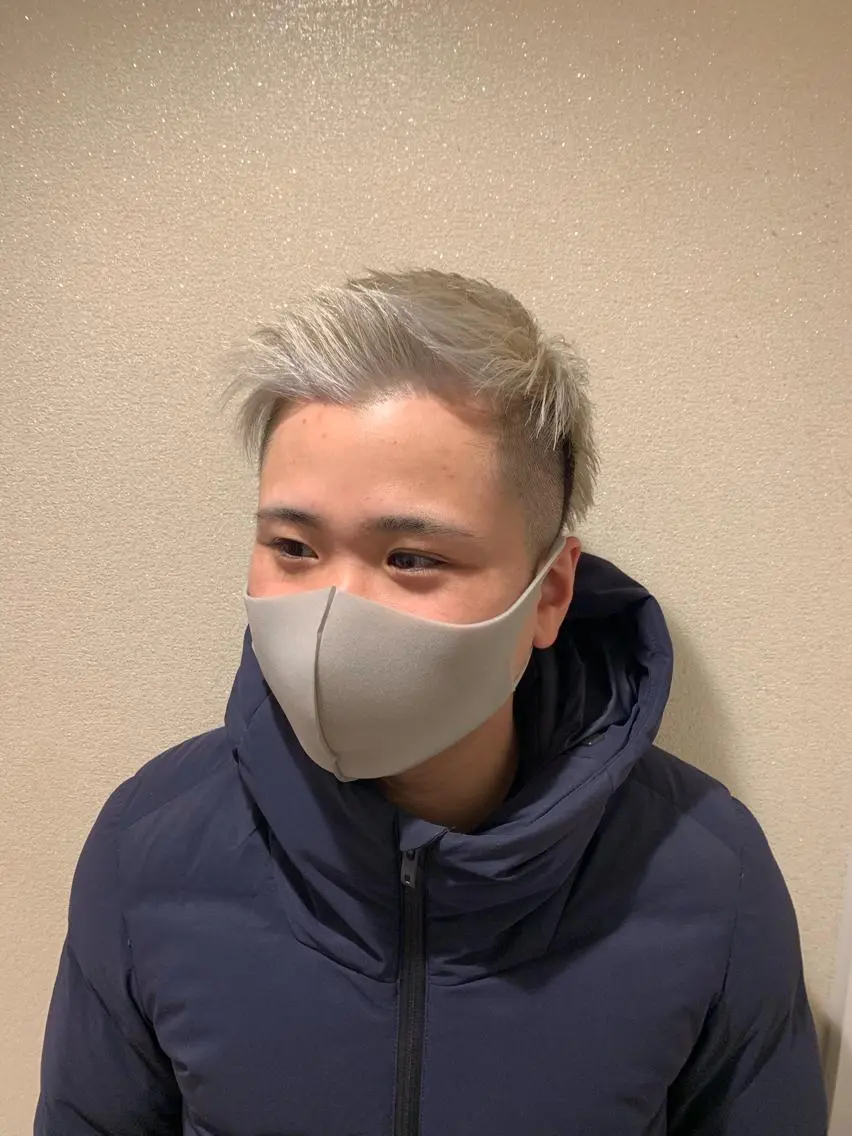 カラー メンズサロン🔥 プリストオオサカのヘアスタイル