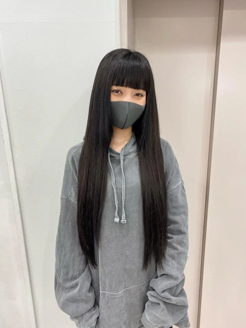 ロング 韓国ヘア🩶리나🤍 りぴのヘアスタイル