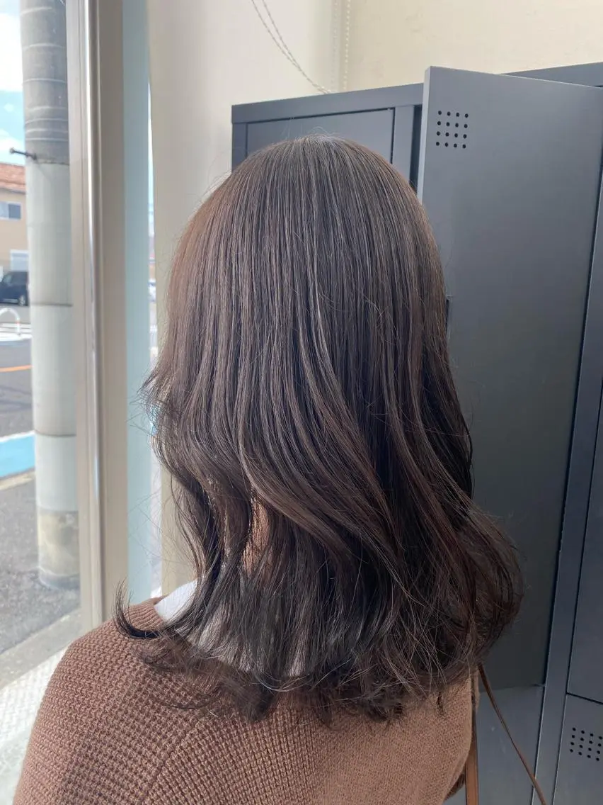 カラー ヘアアレンジ ブラウンカラー ひきたみさと 大阪福島/スパニストのエステ・リラクイメージ