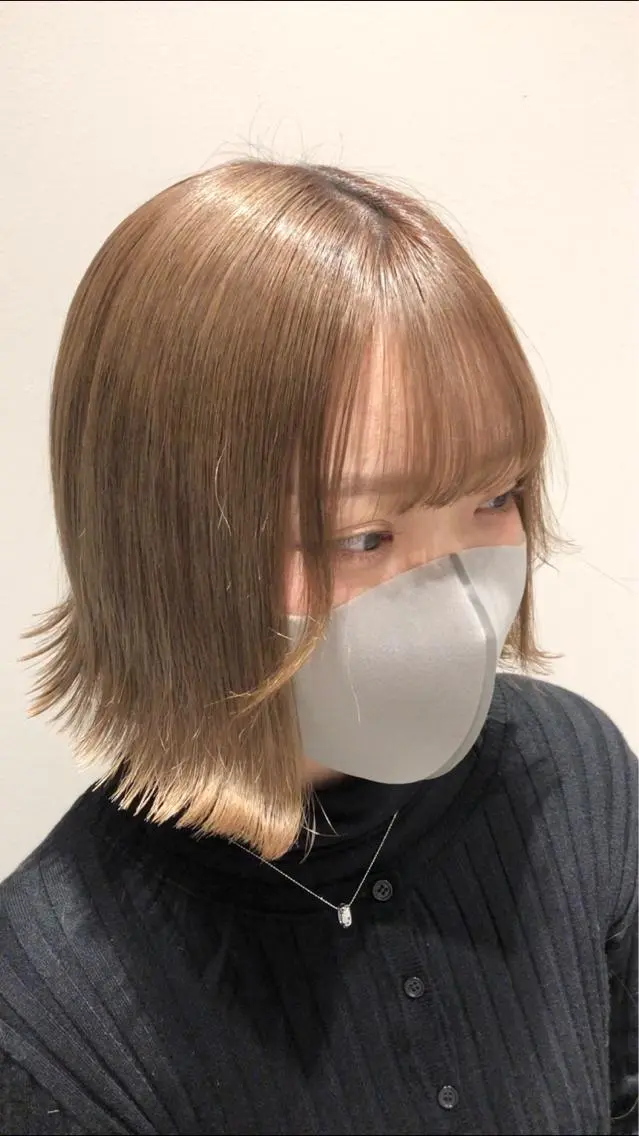 ショート カラー ハイトーン×レイヤー /遠藤将太のヘアスタイル