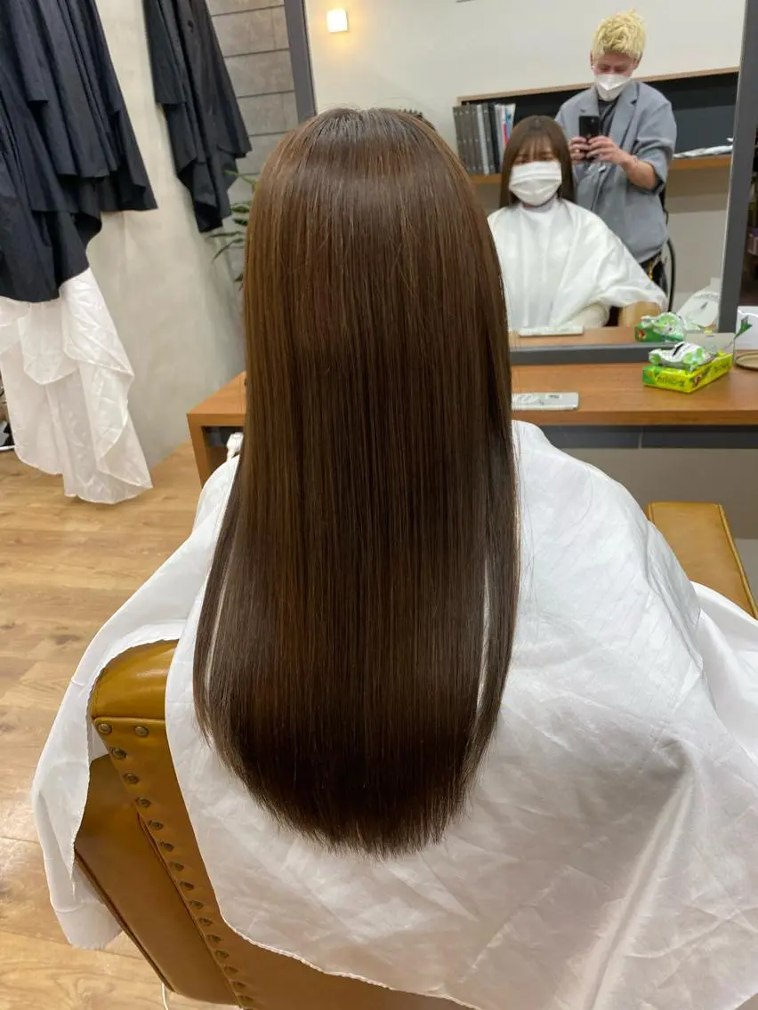 ロング ロング 坂本 達弥のヘアスタイル