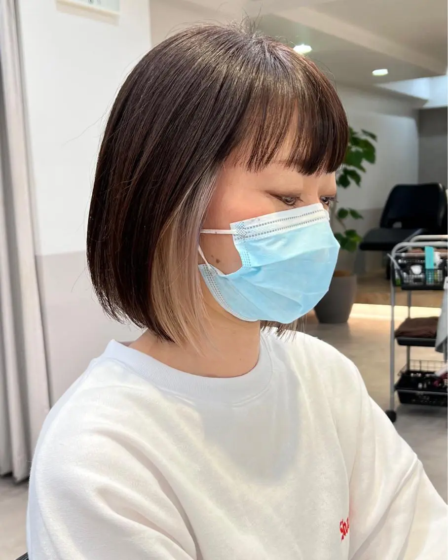 ショート ボブ 夏山 秀憲のヘアスタイル