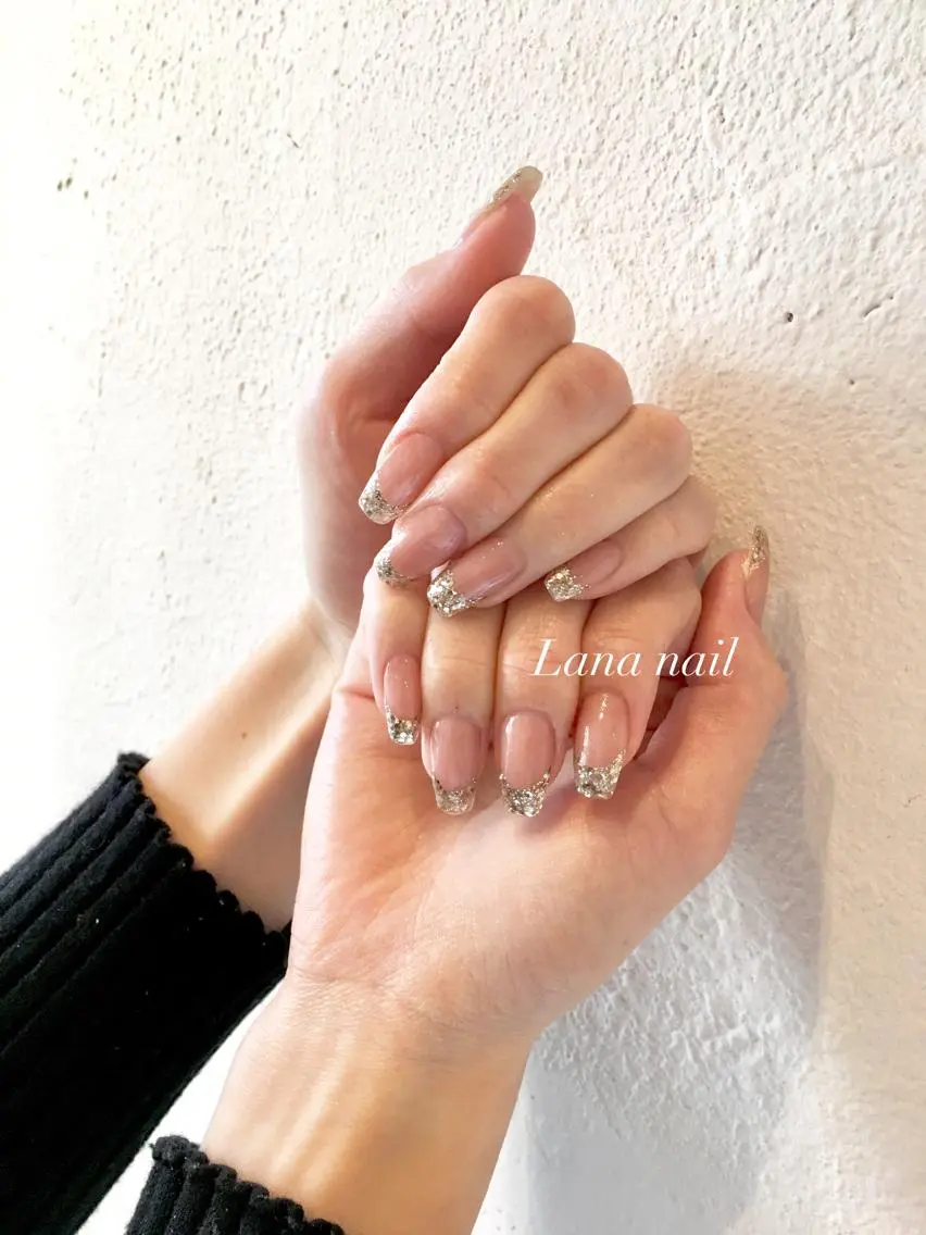 ネイル フレンチネイル ハンドネイル Lana nailのネイルデザイン