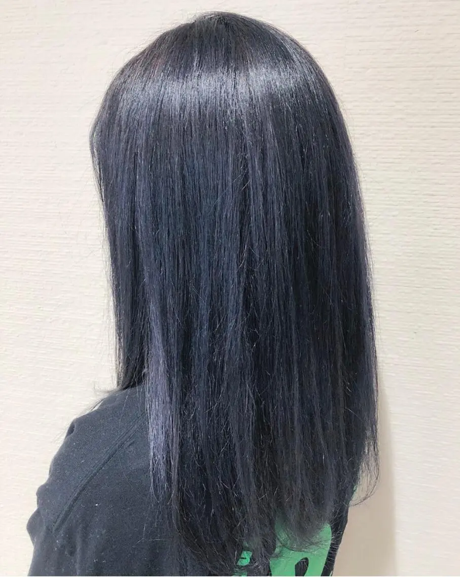 ロング カラー ブルーカラー ブルージュ ロング 完全美髪特化 髪質改善/島　悠輔のヘアスタイル