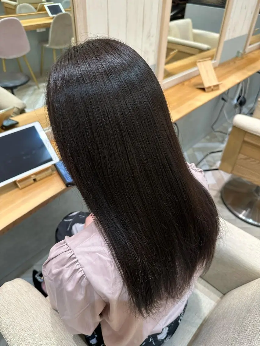 ロング カラー 🫧韓国ミディアム カット🫧/ナナミのヘアスタイル