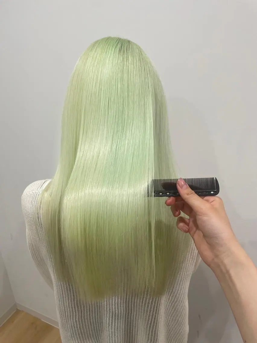 ロング カラー Hina🧵/恵比寿 中目黒/透明感カラーのヘアスタイル