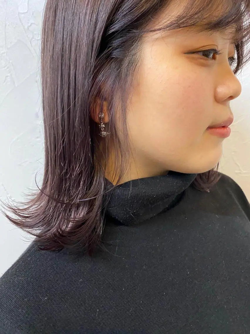 ミディアム カット ヘアカラー トリートメント 🔥金山 諒平🔥のヘアスタイル