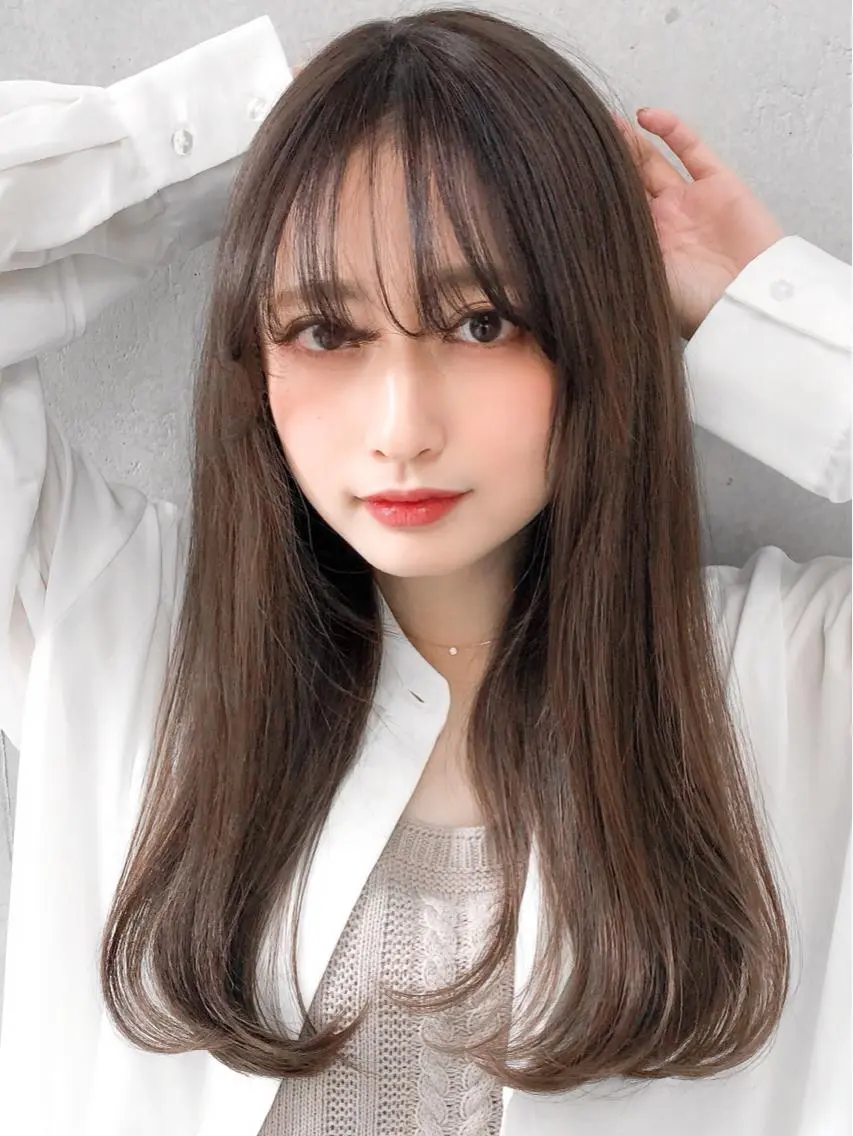 セミロング パーマ セミロングパーマ デジタルパーマ レイヤー×髪質改善✨ 渋谷/佐藤侑哉のヘアスタイル
