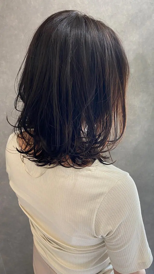 ミディアム カラー カット ヘアカラー トリートメント Bianca 代表 硲 貴亮【東武練馬】のヘアスタイル