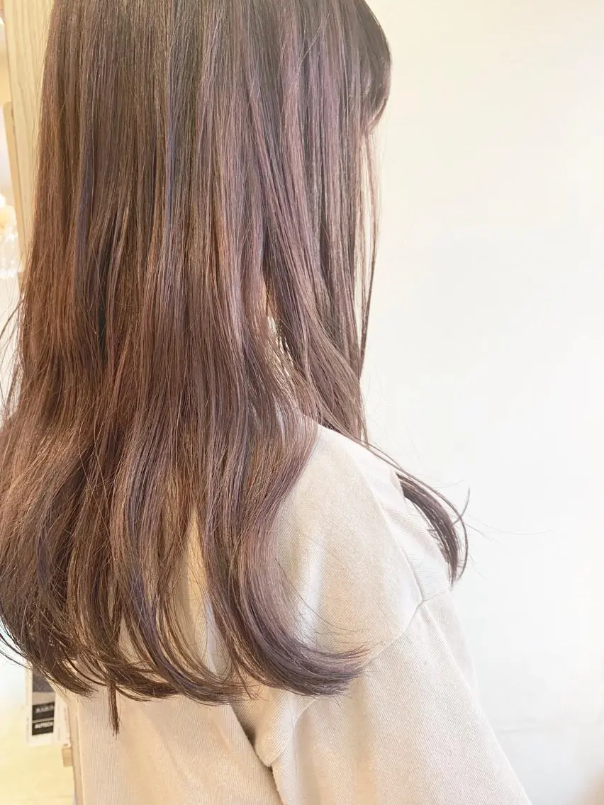 ロング カラー カット ヘアカラー トリートメント ヘアセット 🌸スタイリスト 山浦美恵のヘアスタイル