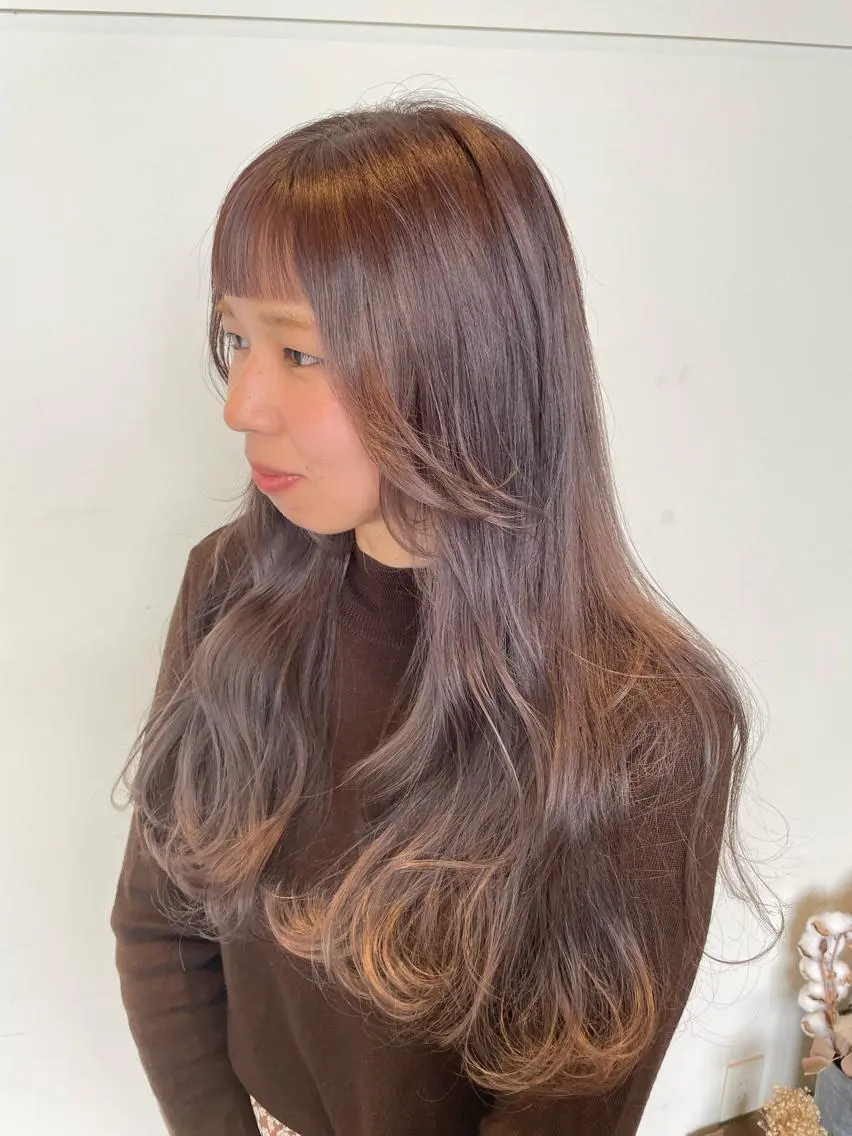 ロング カラー BLS🌟RUN （ルン）のヘアスタイル