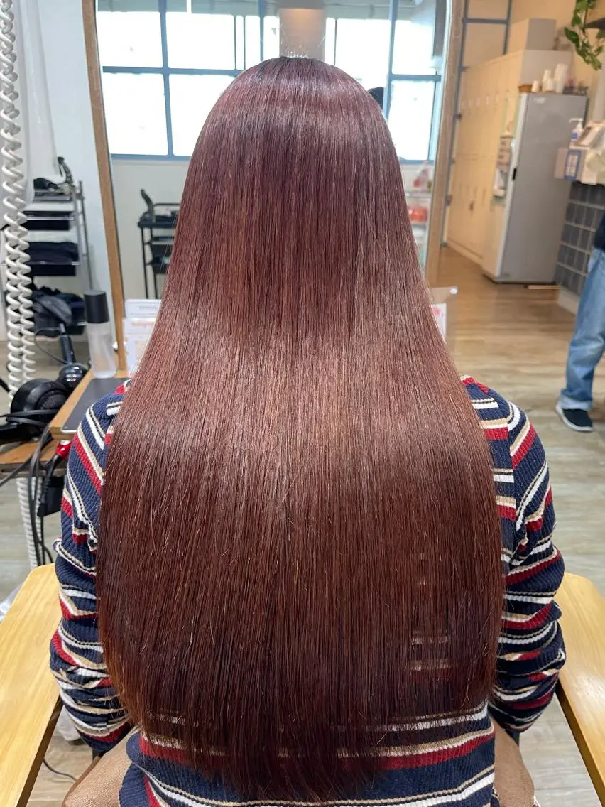 ロング カラー 巻ける縮毛矯正✨ 木下晴一朗✨のヘアスタイル