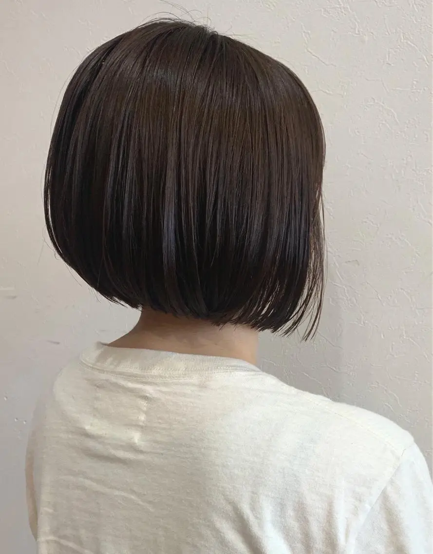 ショート カラー 切りっぱなしボブ ボブ Freez狭間 裕美のヘアスタイル