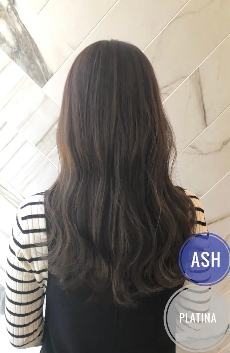 ロング カラー ヘアアレンジ 透明感カラー グレージュ ハイライトカラー ハイライト ✨似合うのその先へ✨ 田中延和のヘアスタイル