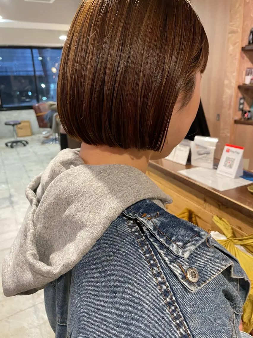 ショート ボブ カット ayane⭐️ボブ・ ショート・パーマのヘアスタイル