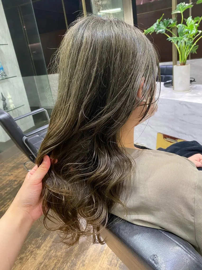 セミロング カラー 木村【似合わせ ショート/ボブ】のヘアスタイル