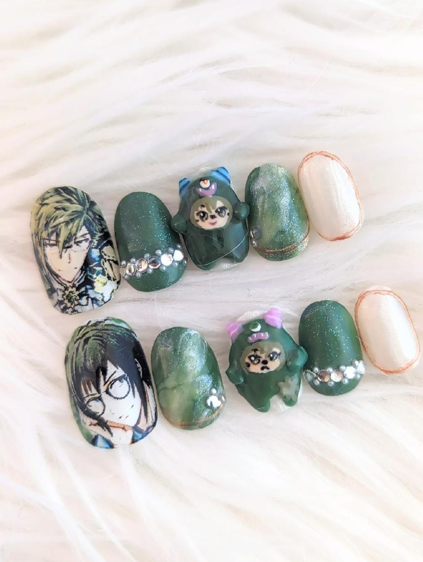 ネイル ネイルチップ その他(ネイル) 推しネイル | 　aycnailのネイルデザイン