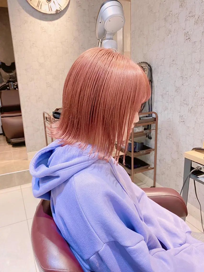 ミディアム カラー ✨髪質改善専門店✨ QOLU✨のヘアスタイル