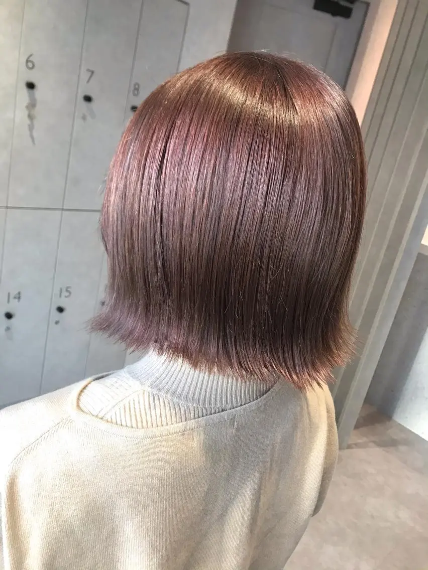 ミディアム カラー ブラウンカラー チョコレートブラウン 透明感カラー ヘアカラー トリートメント YUI𓍯ｴｸｽﾃ /ﾆｭｱﾝｽｶﾗｰのヘアスタイル