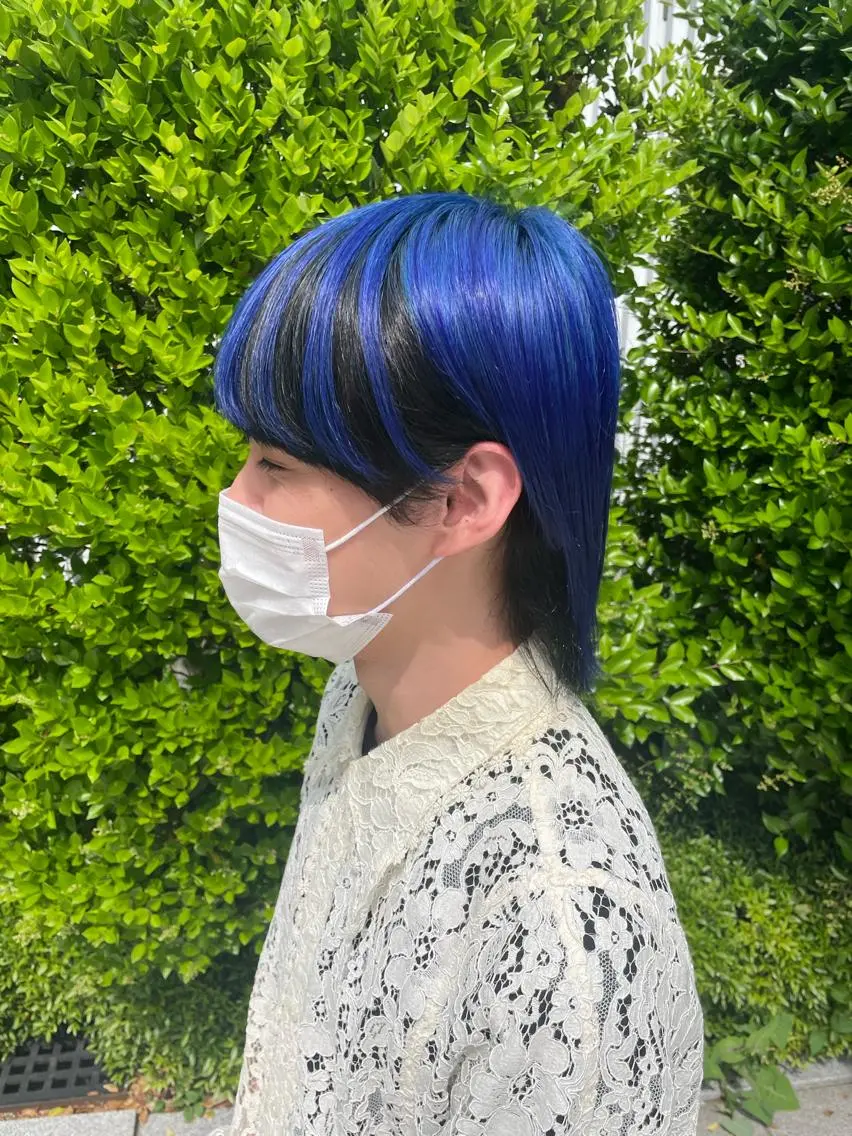 カラー メンズ カット ヘアカラー トリートメント ヘッドスパ ヘアセット 柔らかカラー/ 縮毛矯正YUTO🧋のヘアスタイル