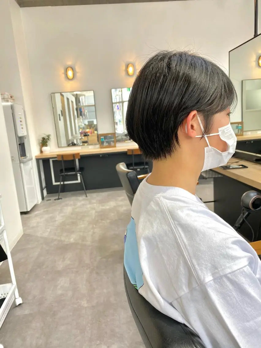 ショート ショートヘア 🍃ボブ&ショート 特化🍃髪質改善🍃のヘアスタイル