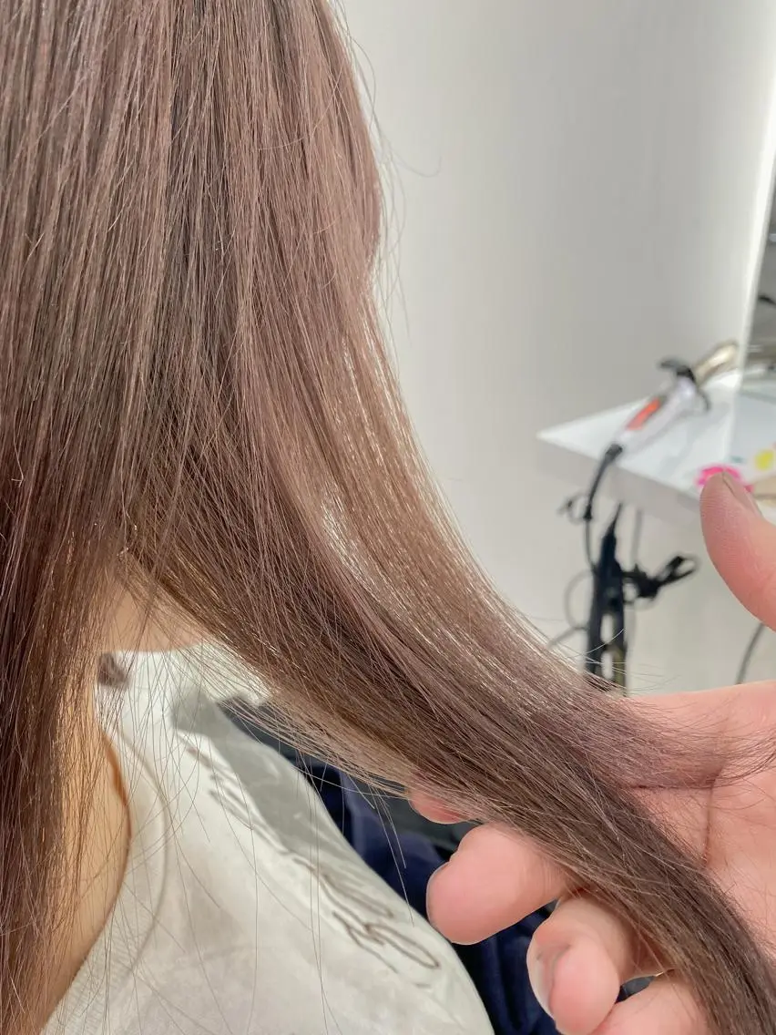 ミディアム カラー カット ヘアカラー トリートメント 海外デザイン🇺🇸 石渡諒太のヘアスタイル