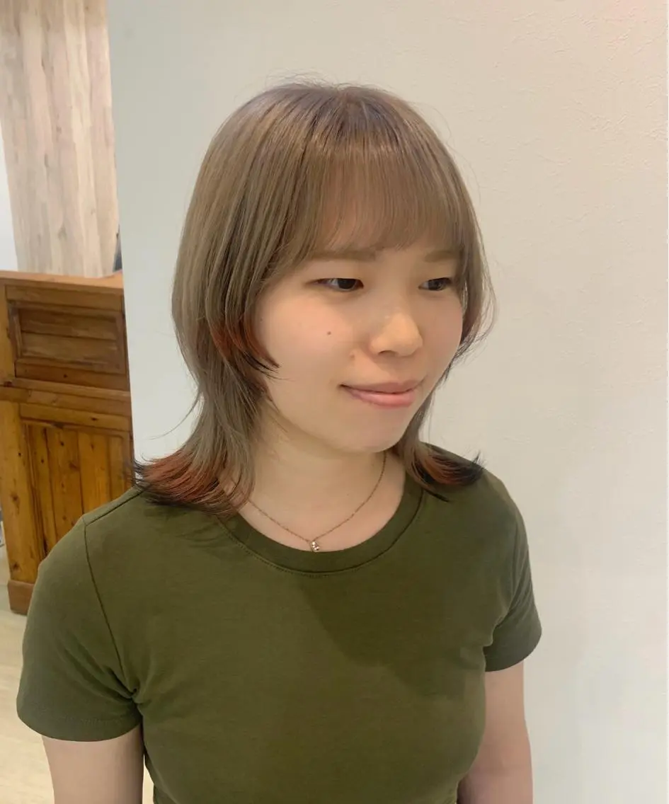 セミロング 竹村 恵功代のヘアスタイル