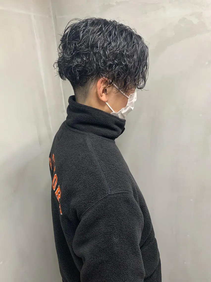 ショート カット パーマ 【S.BROOM】 店長　西川徹のヘアスタイル