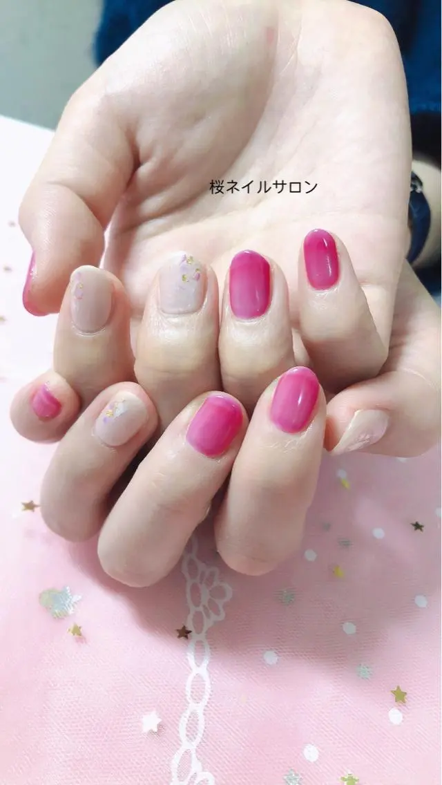 ネイル MoonNail ユリ🌸のネイルデザイン