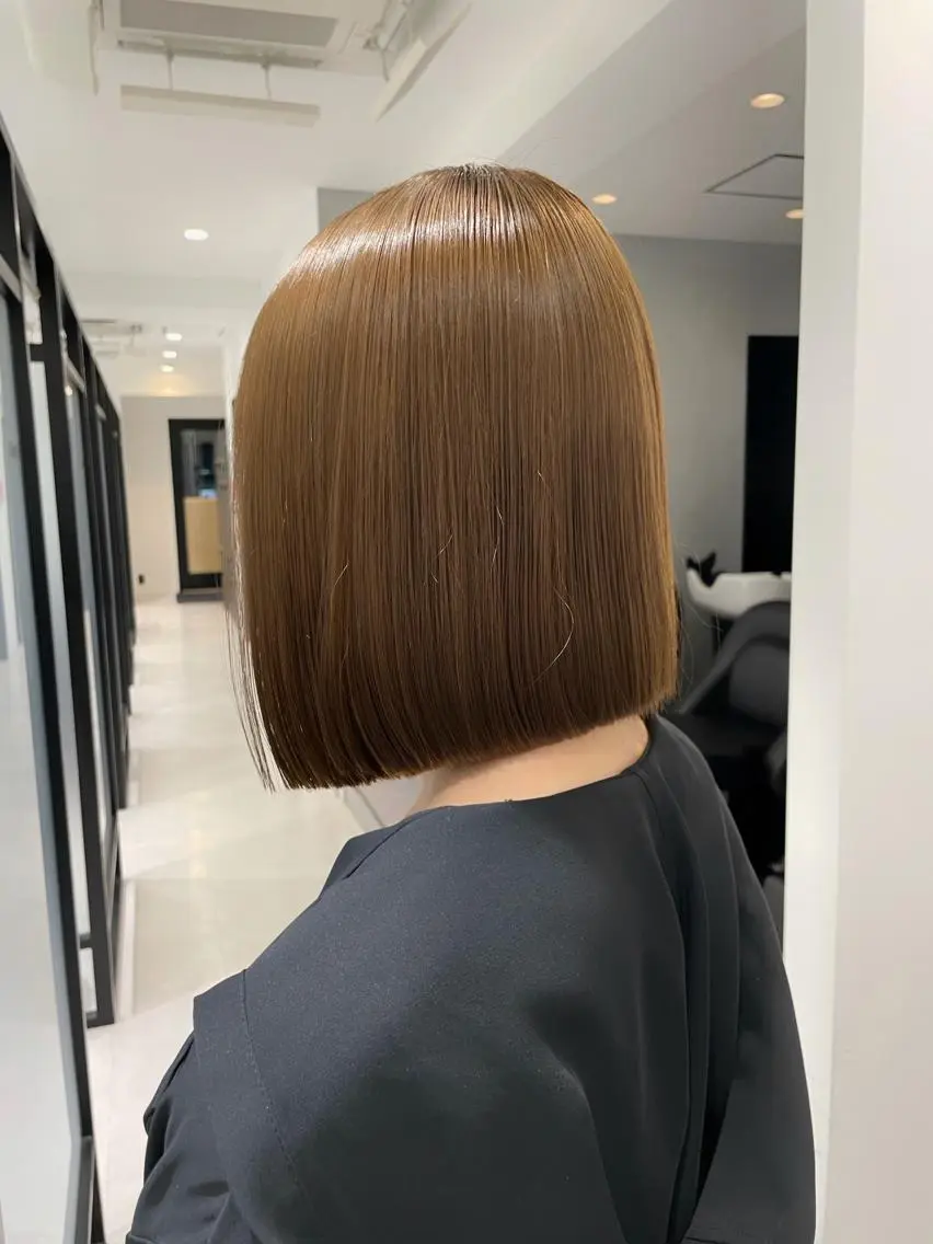 ショート ボブ カット トリートメント ヘアセット メンズ特化 パーマ/オザワのヘアスタイル