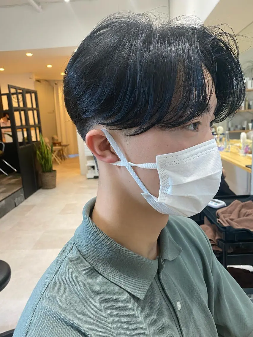 ミディアム メンズ カット ヘアカラー トリートメント 似合う髪型が 分からない方へのヘアスタイル